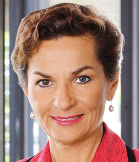 Christiana Figueres est Secrétaire générale de la Convention cadre des Nations Unies sur le changement climatique. 