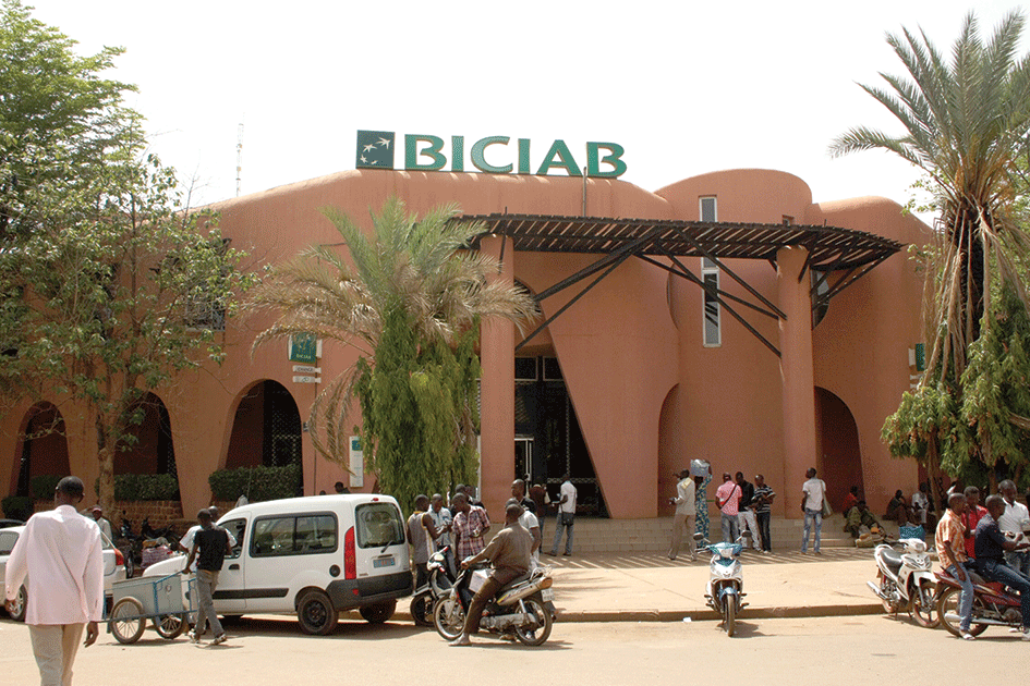 Le siège de la BICIAB à Ouagadougou. (Ph.: YS)