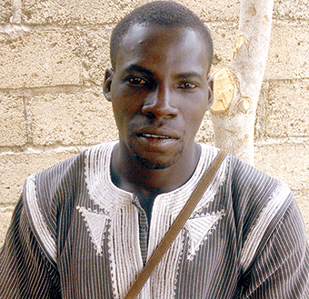  Souleymane Ilboudo, coordonnateur du programme à Boromo : «Nous recevons beaucoup de demandes et c’est chacun son tour.» (Ph.: A.T) 