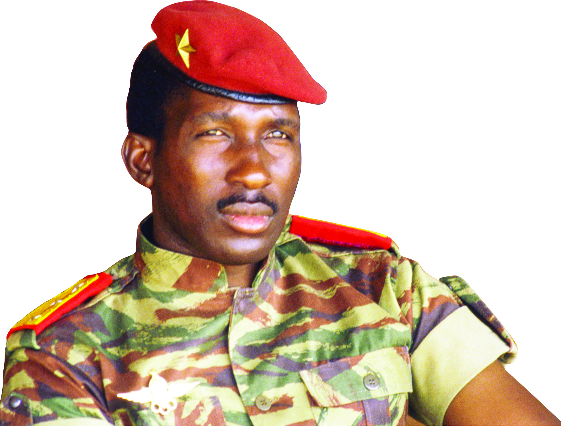 Le capitaine Thomas Sankara. (DR)
